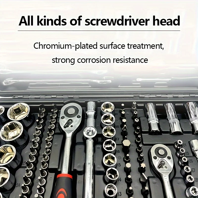 

Source Ratchet Wrench Set Oem Customized For Car Bike Garden MainteFactory Direct 216-piece Diy Auto Repair Tool Kit Hand Power