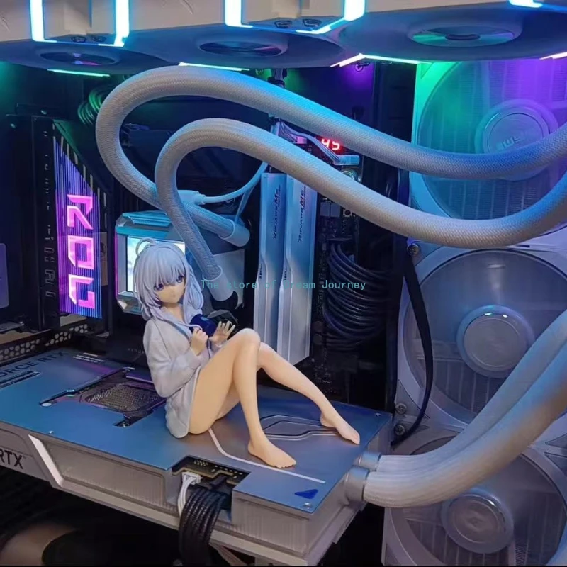 Witch Journey figure sitting pajamas Irena anime two-dimensional melancholy beautiful girl model chassis car ornament gift