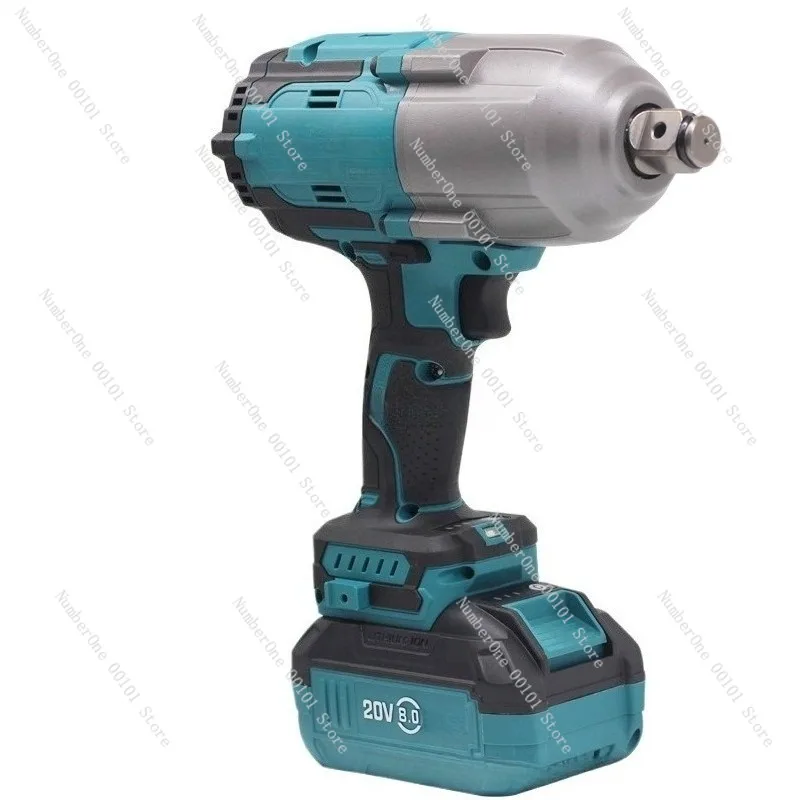 Powerful Brushless Electric Impact Wrench High Torque Lithium Battery Repair Tool for Auto Maintenance Scaffold Work Heavy Duty