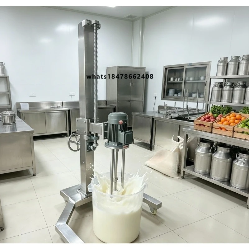 

Cream/Lotion Production | 0.2-2m Particle Size | CE Certified 3-Stage High Shear Emulsifier Disperser Motor Milling |