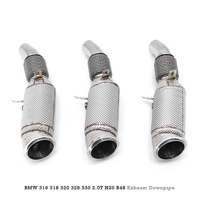 Head Section High flow Pipes Exhaust Pipes branch downpipe Exhaust Pipe with catalyst for BMW 316 318 320 N20 B48 2020