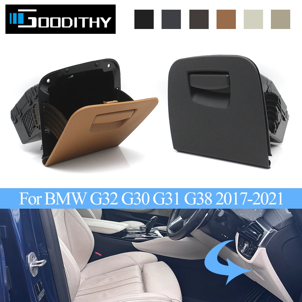 

RHD Car Driver's Seat Glove Box Toolbox Storage Switch Box For BMW 5 Series G30 G31 G38 6Series GT G32 2017-2021 51167948716