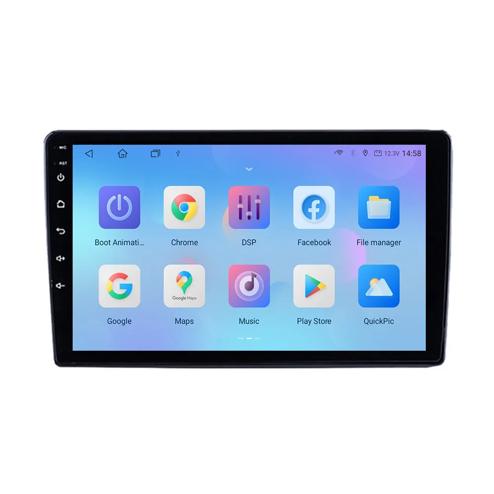

10 Inch Autoradio Stereo Android Multimedia Carplay Car Radio Player For 2009-2016 FORD TRANSIT FOCUS Fiesta Galaxy Kuga Fusion