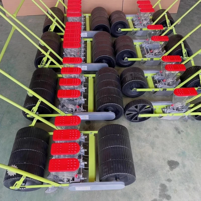1-8row 8-15cm spacing small hand-propelled multifunctional vegetable precision seeder celery vegetables spinach parsley seeder