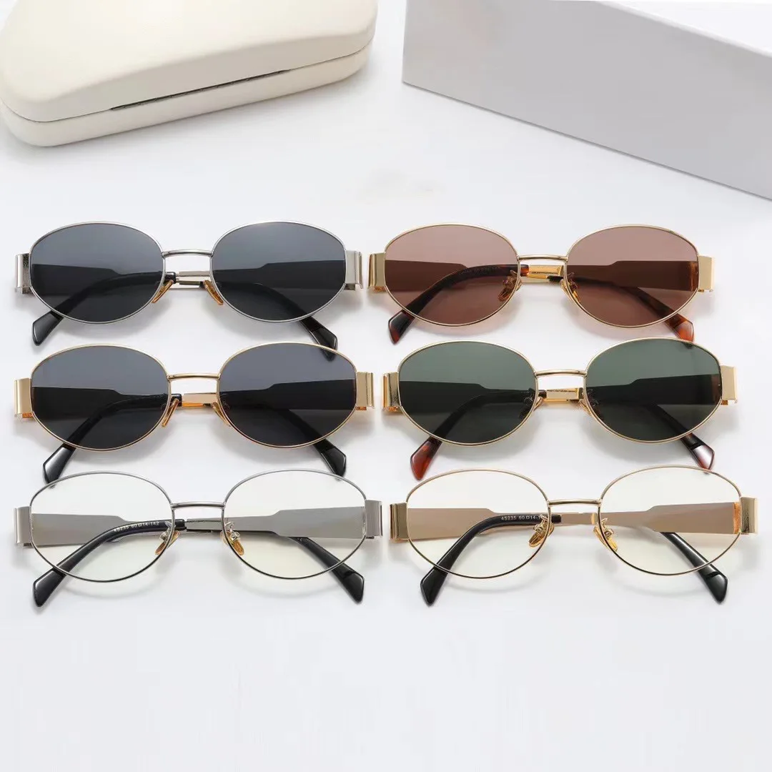 New Vintage Round Sunglasses Women Men Circular Sun Glasses Female Oval Eyewear Oculos De Sol for Male Female Eyeglasses image 2