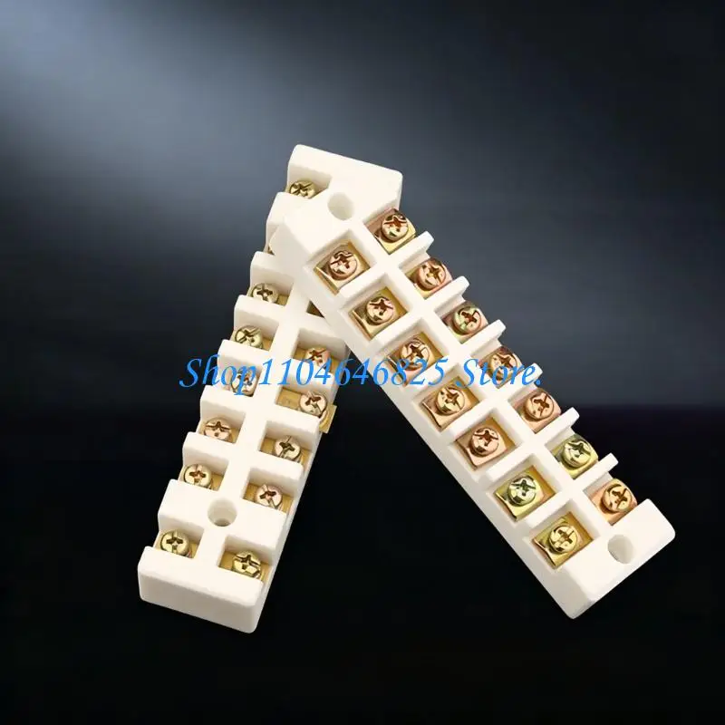 High Temperatures Ceramic Junction Block 800℃ Heat Proof Wiring Terminals
