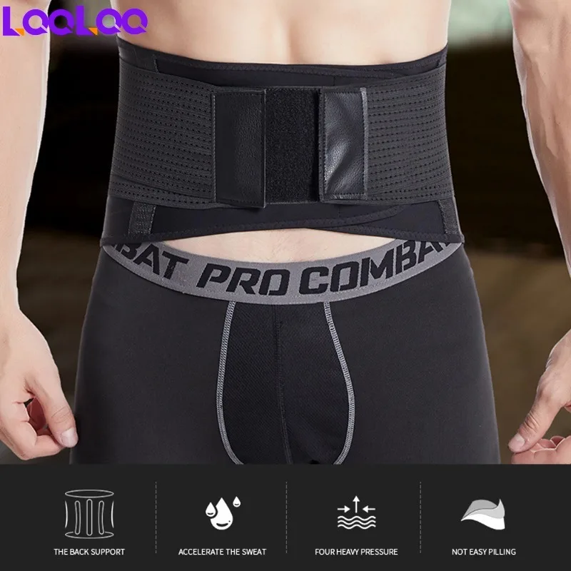 1Pcs Waist Trimmer Belt for Women and Men ,Waist Trainer Sauna Belt Tummy Toner Low Back and Lumbar Back Brace Support