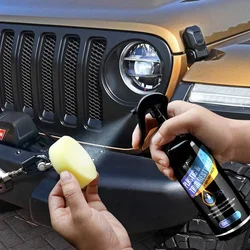 Restaurador de plástico Aivc para coche, embellecedor Exterior de goma y plástico, recubrimiento de espalda a negro, limpieza automática, brillo refrescante