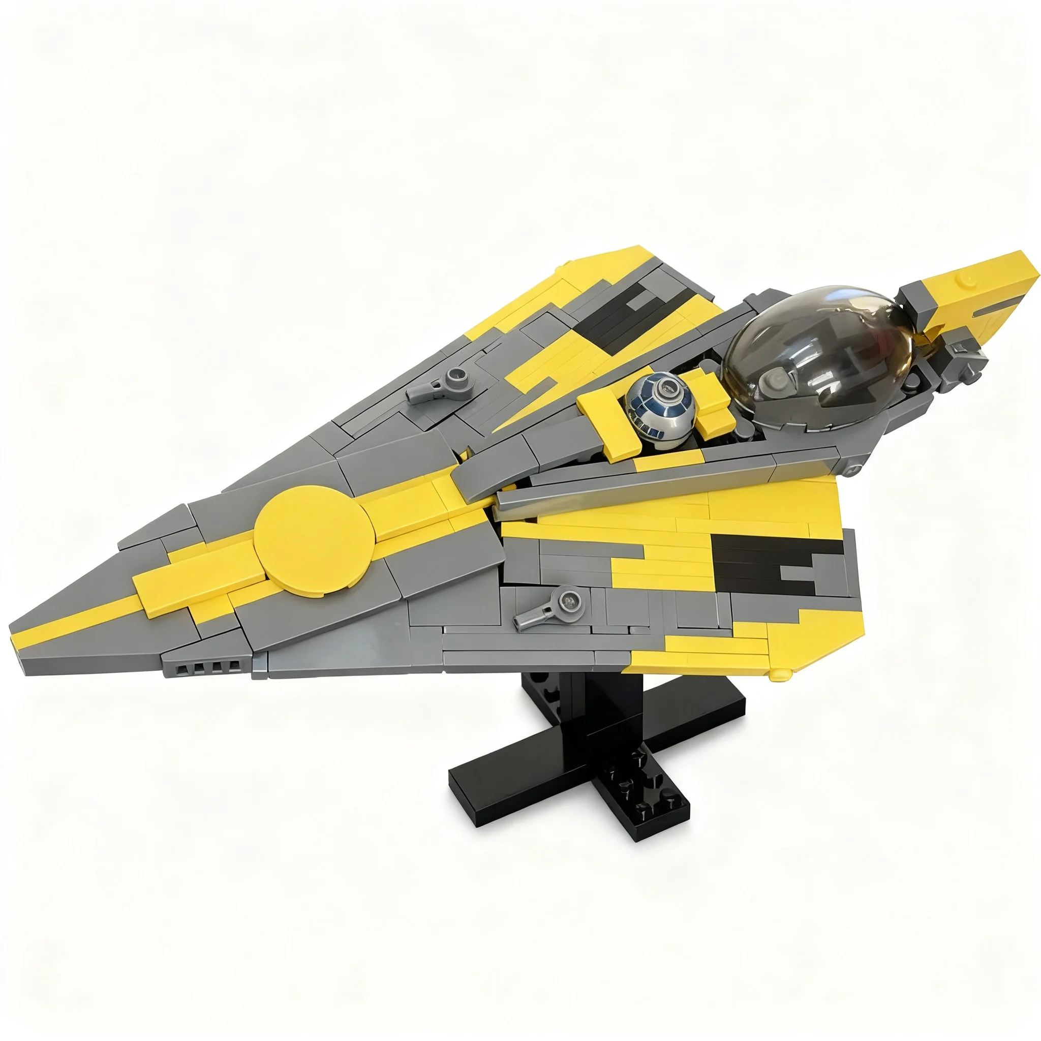 294pcs MOC Star Battle Anakin’s Delta 7b Starfighter Model Building Blocks Toys Collection DIY Creative Idea Birthday Brick 3D