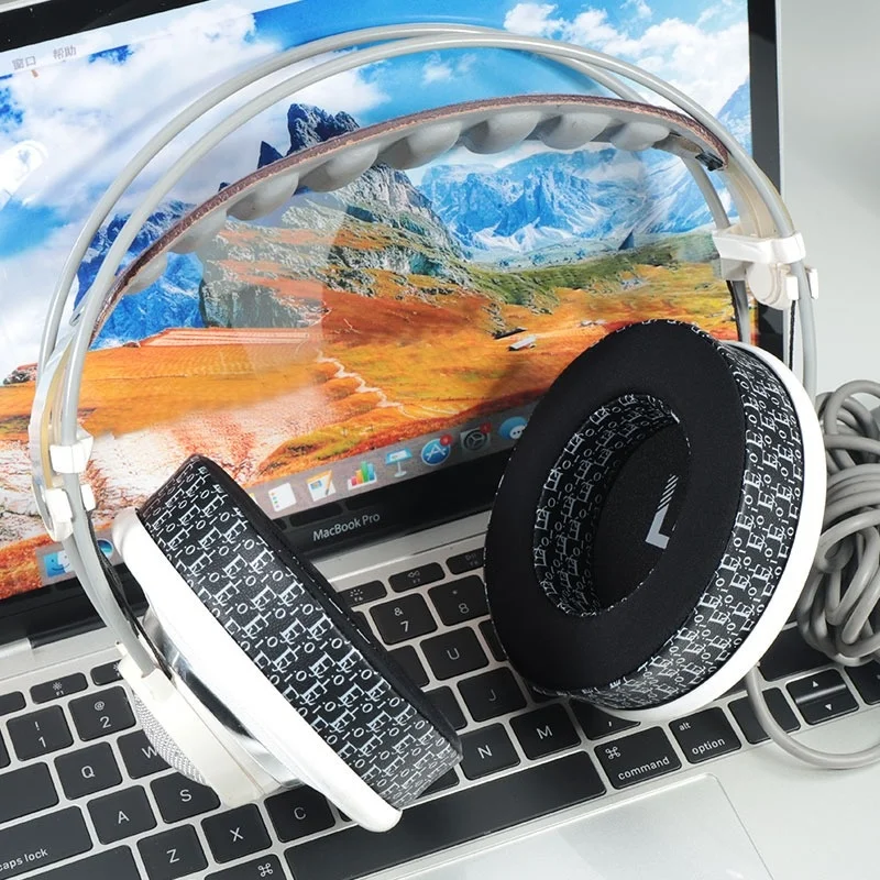 เปลี่ยนแผ่นรองหูฟัง,เจลน้ําแข็งหนังเปลี่ยนแผ่นรองหูฟังสําหรับAKG K701, K702, Q701, Q702, K601 หูฟังหูฟัง