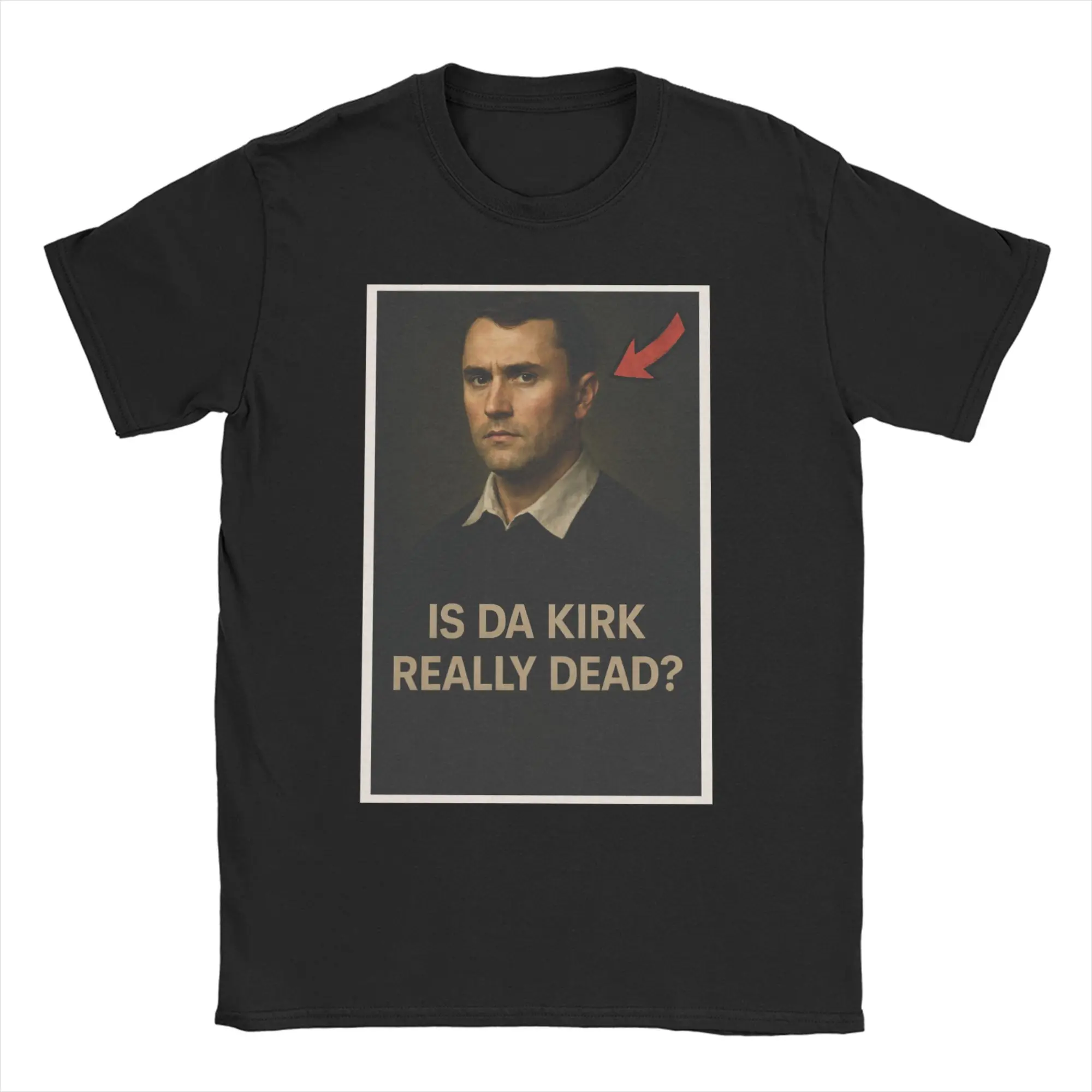 Herren- und Damen-T-Shirts ICharlie Charlie Kirk Meme Amazing Pure Cotton Tees Kurzarm-T-Shirts O-Ausschnitt-Oberteile mit Grafikdruck