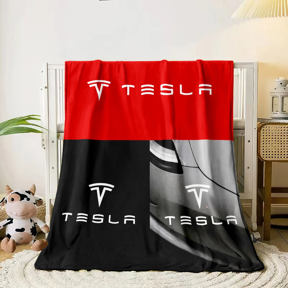 Popular Car Logo soft Blanket, Lightweight Flannel Throw for Sofa, Bed, Travel, Camping, Livingroom, Office, Couch,Chair,home