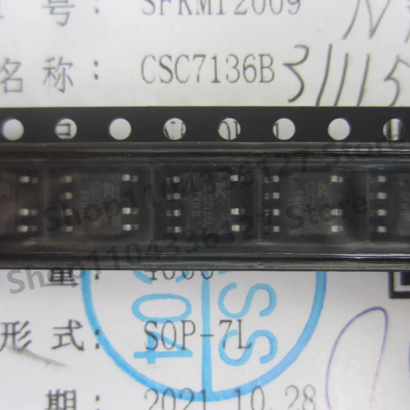 10 قطعة/العلامة التجارية الجديدة الأصلي Ic التصحيح Csc7136B Csc7136D انخفاض استهلاك الطاقة الأصلي حافة ردود الفعل Ac-Dc سائق الدائرة رقاقة