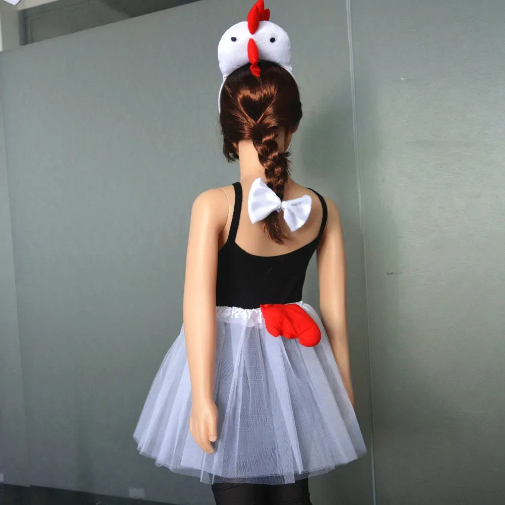 Jupe Jetable en Forme d'Animal pour Femme et Enfant, Bandeau de Sauna, Coq, Canard, ixd'Anniversaire, Costume d'Halloween, Cosplay