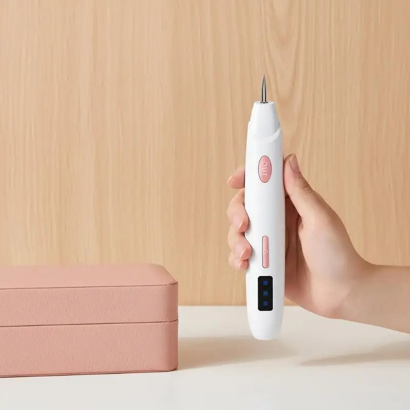 Portable Professional Skin Spot Removal Pen Adjustable Clear Display Home Use Personal Skincare Tool