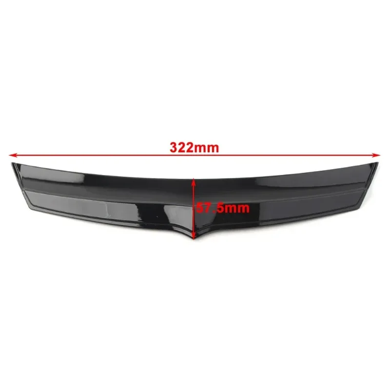 For Harley Road Glide 2015-2019 Motorcycle Front Fairing Air Flow Vent Accent Trim Black/Chrome ABS Plastic，Accesorios Para Moto