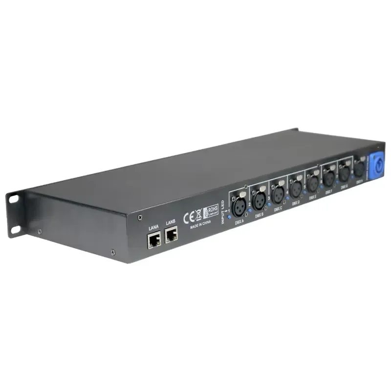 for Grace Artnet to DMX Controller 8 Port Converter Output 8x512 4096 Channels DMX Controller