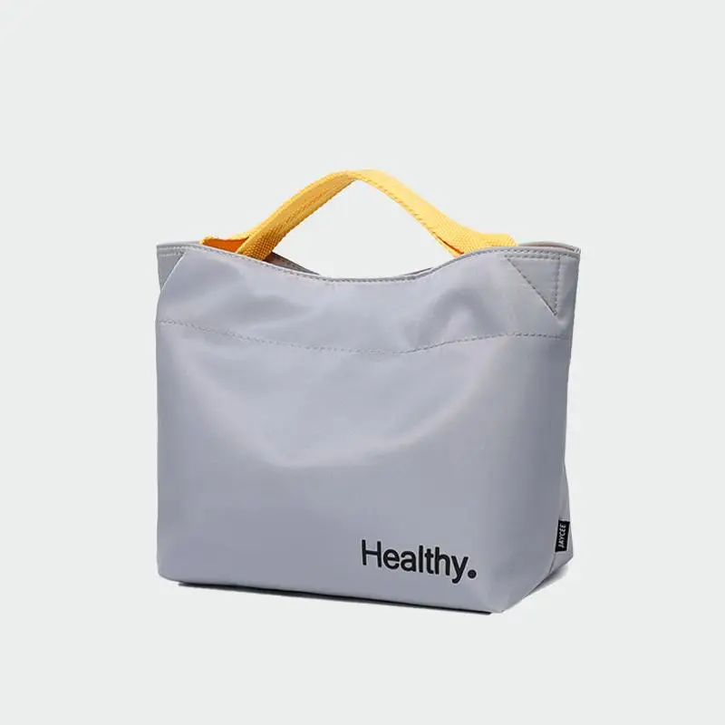 

Thiened Сумка для обеда из алюминиевой фольги Сумка для обеда на молнии для работы и студентов Изолированная сумка для хранения еды Японский Sle Pure C...