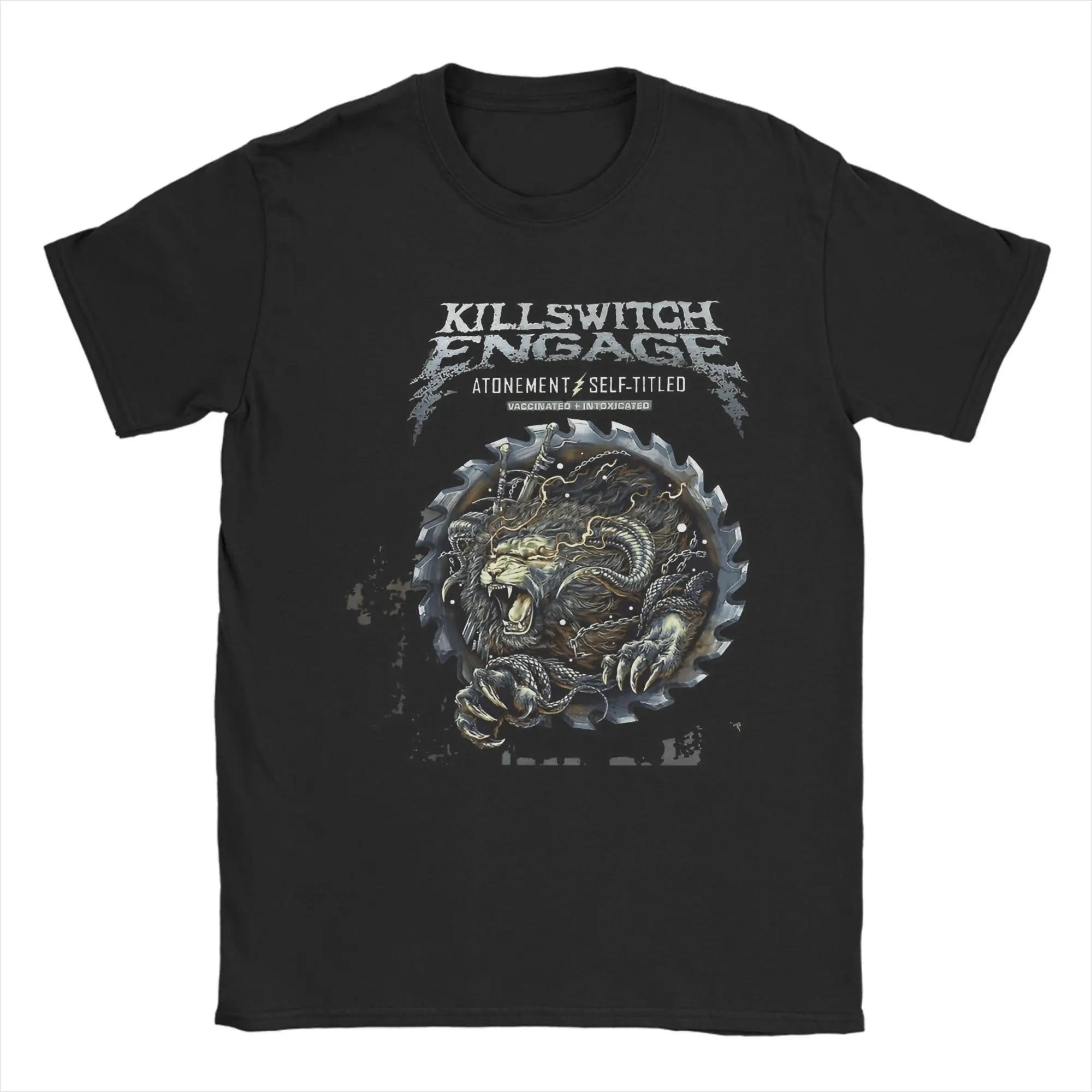 

Casual T Shirt Summer Testament Band Popular T Shirts 100% Cotton Tshirt for Man Y2K Retro Design Short Sleeve Tees