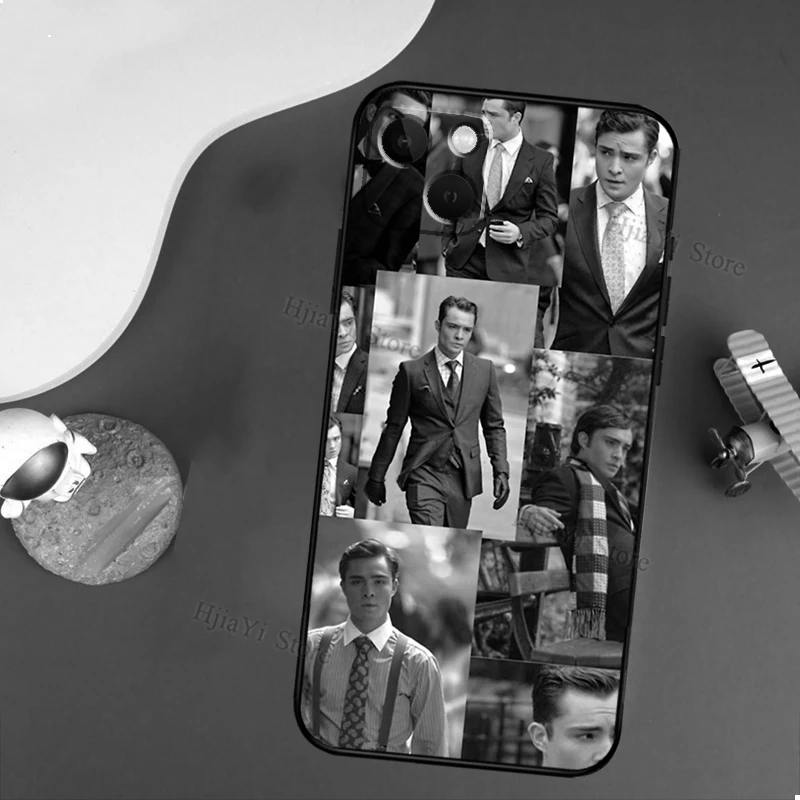 Chuck Bass Blair Waldorf Gossip Girl Phone Case For iPhone 14 13 Pro Max 11 Pro 12 mini SE 2020 X XR XS Max 7 8 Plus Back Cover