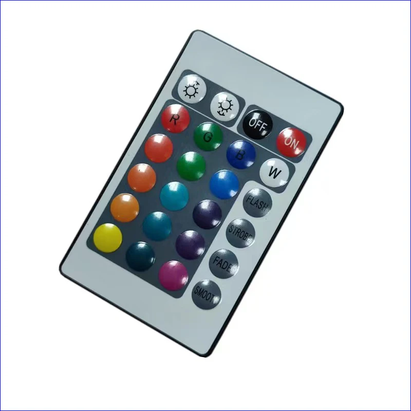 1pair DC5V low voltage colorful gradient LED RGB light board with switch and remote control.