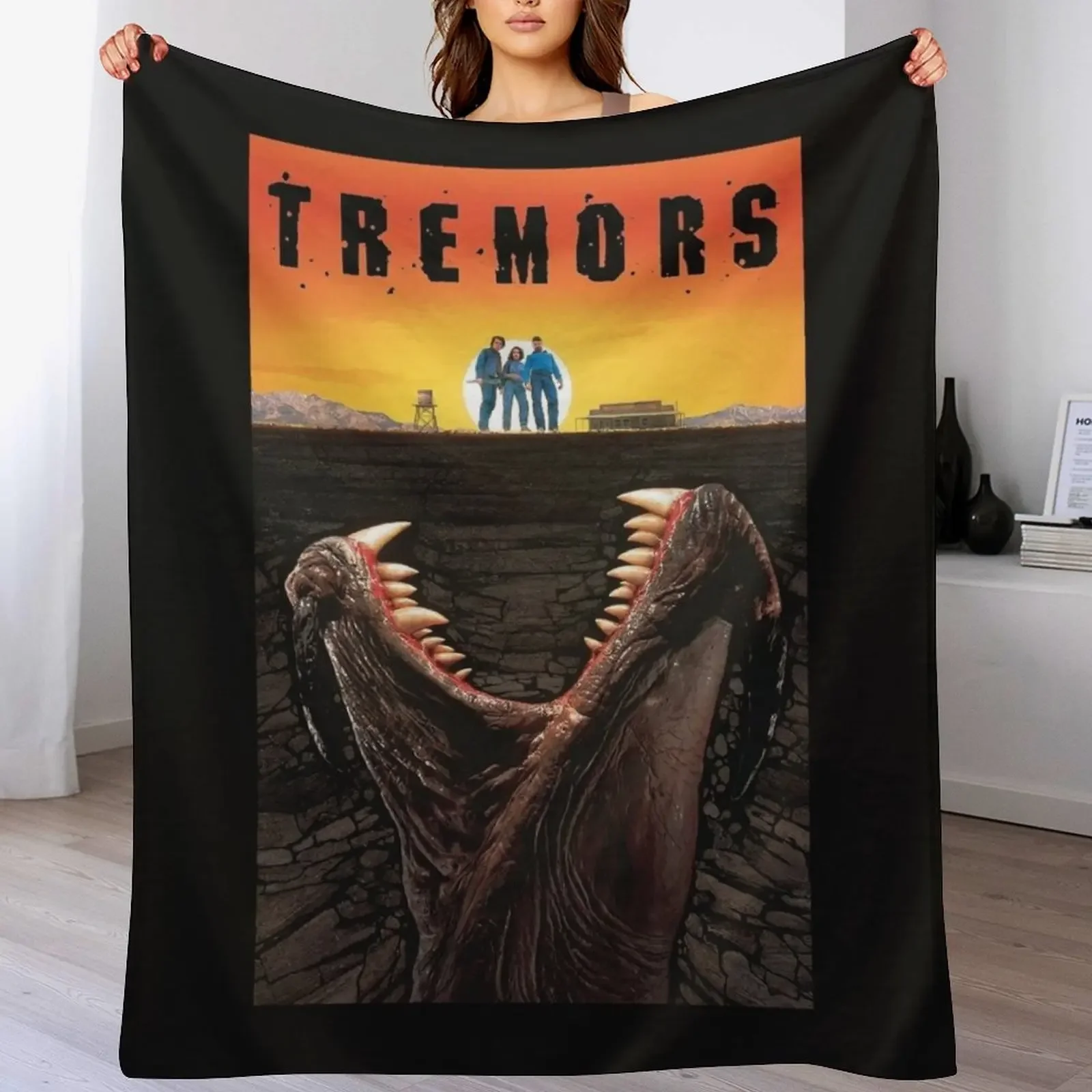 

Tremors Horror Movie Throw Blanket For Baby Baby warm for winter Blankets