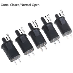 125V-250V Door Switch Refrigerator Cabinet Light Disinfection Cabinet Wardrobe Closed Press Button Switch Normally Open/Closed