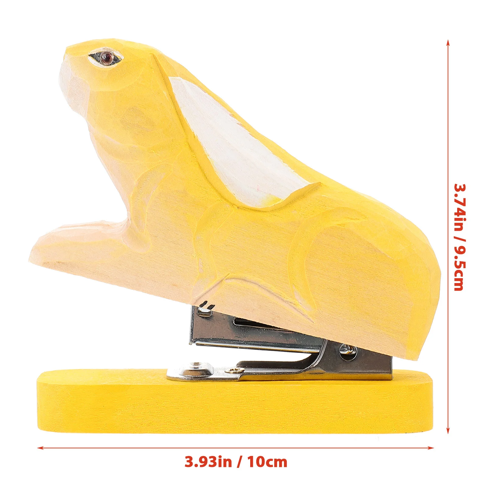 دباسة حيوانات إبداعية، منظم سطح المكتب من الحديد الخشبي، خياطة مستندات أنيقة للمنزل والمكتب والمدرسة، براعة رائعة