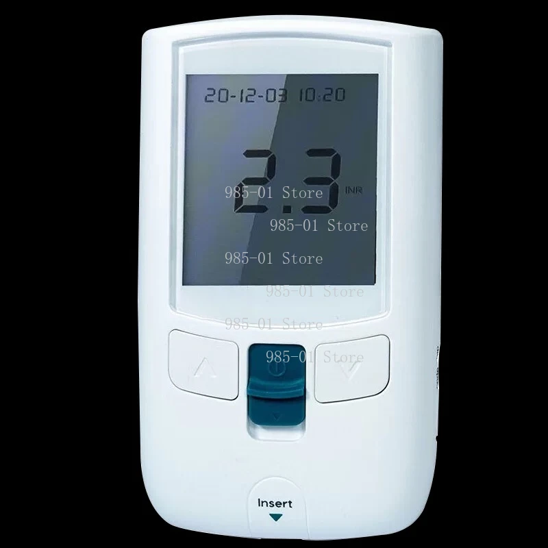 Home Use INR Detector, One-Minute Fast Test Results Portable Monitoring Device with 24PCS Test Strips