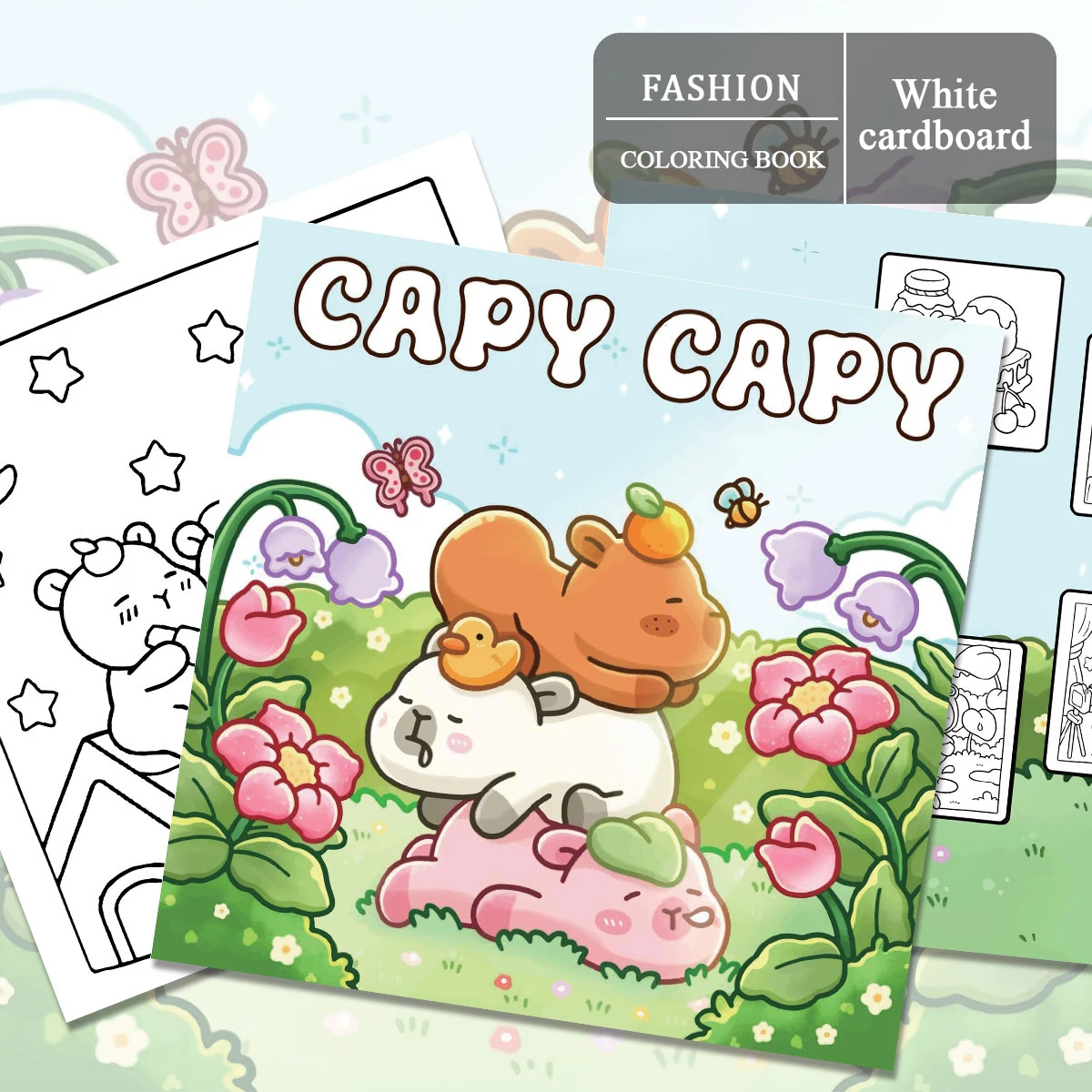 Lala Friends Coloring Books, Cute Scenes, Easy Coloring, For Home Parent - Child DIY, Relax, Unwind, Boost Creativity