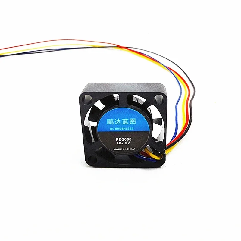 NEW 2006 DC 5v 12v 4Pin 2CM 20MM 2006 Fan 20x20x6MM Cooling Fan 10000RPM Ultrathin Fan Mini  4wire