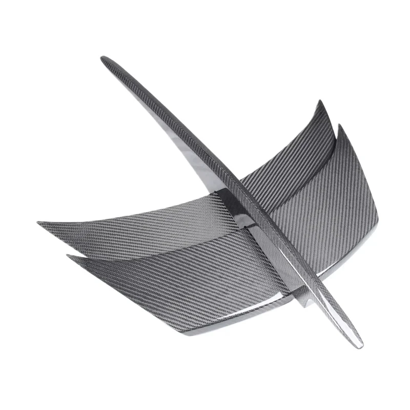 

Premium Dry Carbon Fiber Engine Hood Vent Decorative Kit Auto Modification Parts