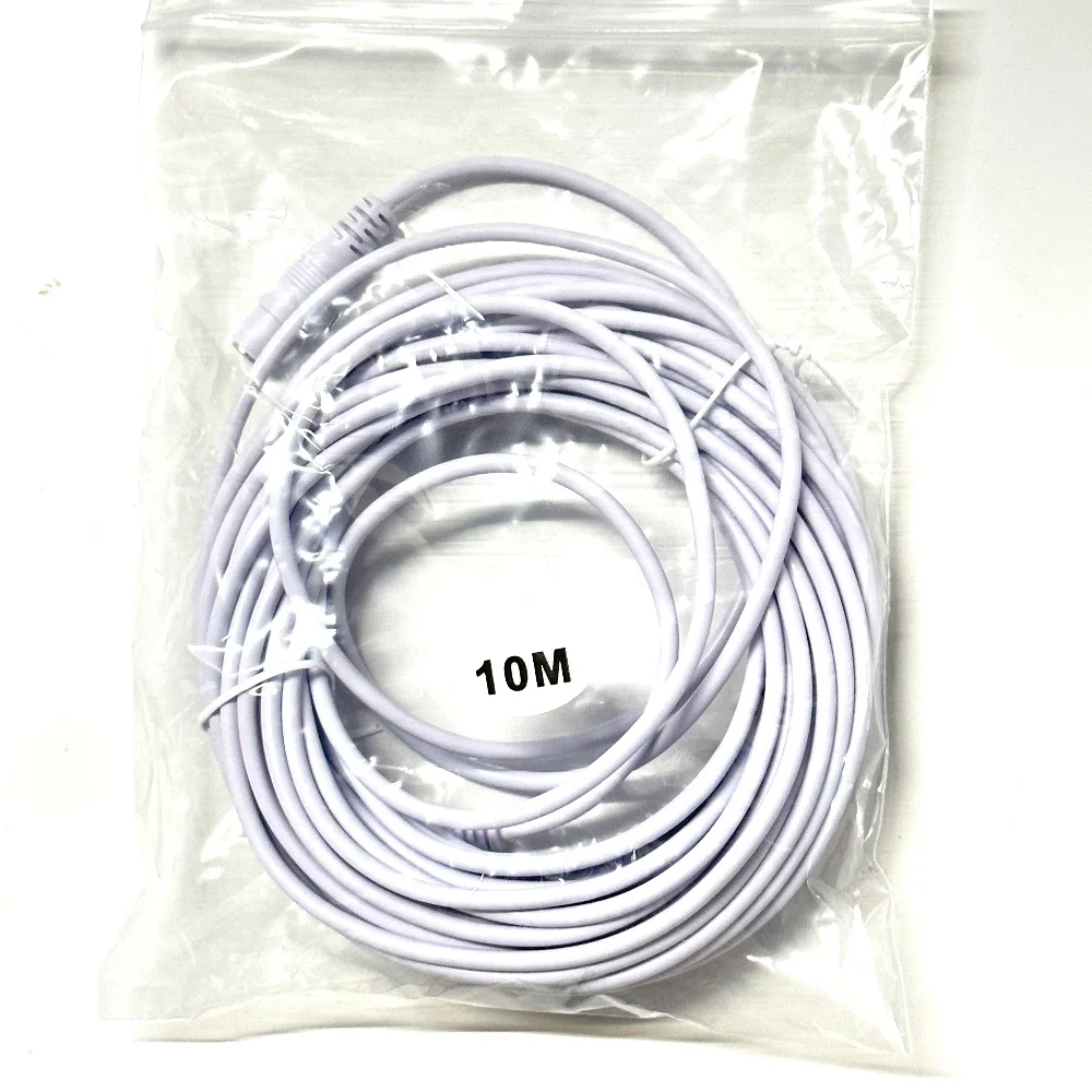 DC 12V Power Adapter Extension Cable 5.5*2.1mm Male Female Power Cord Extend Wire 3M 5M 10M 15M 20M 30M Cable For CCTV Camera