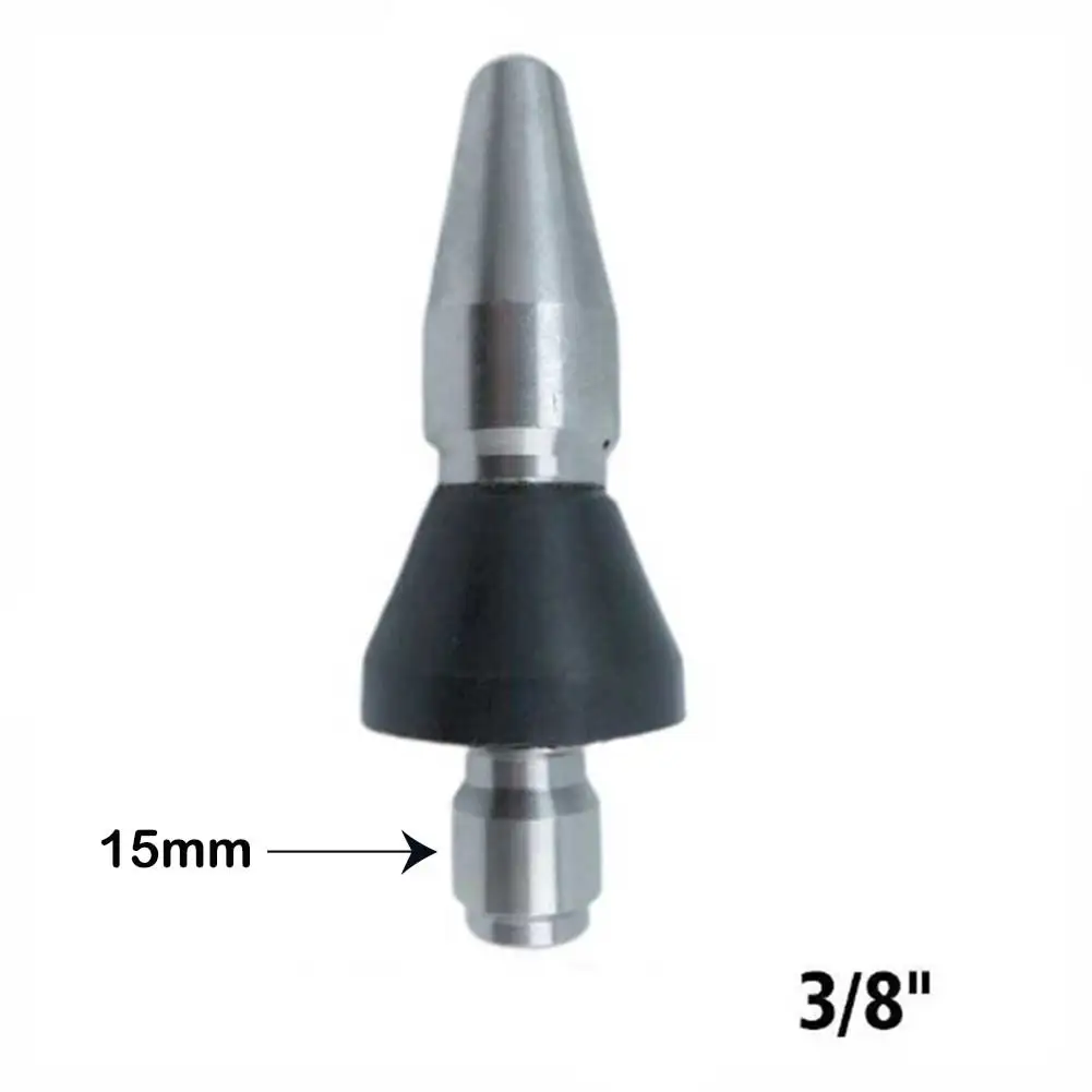 Brand New High Quality Nylon Tools Cleaning Nozzle Pipe Dredge Stainless Steel Drain Jetter Flushing Length 79mm