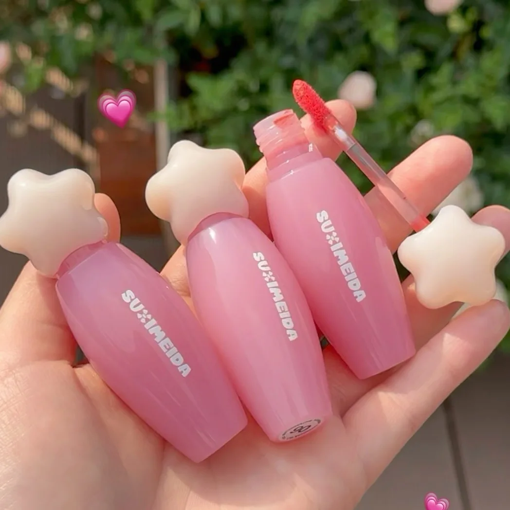 مرآة المياه ملمع الشفاه الشرير الكرز الأحمر الشفاه الصقيل ترطيب أحمر الشفاه السائل واضح ماكياج الكورية مثير الشفاه تينت النساء مستحضرات التجميل #2