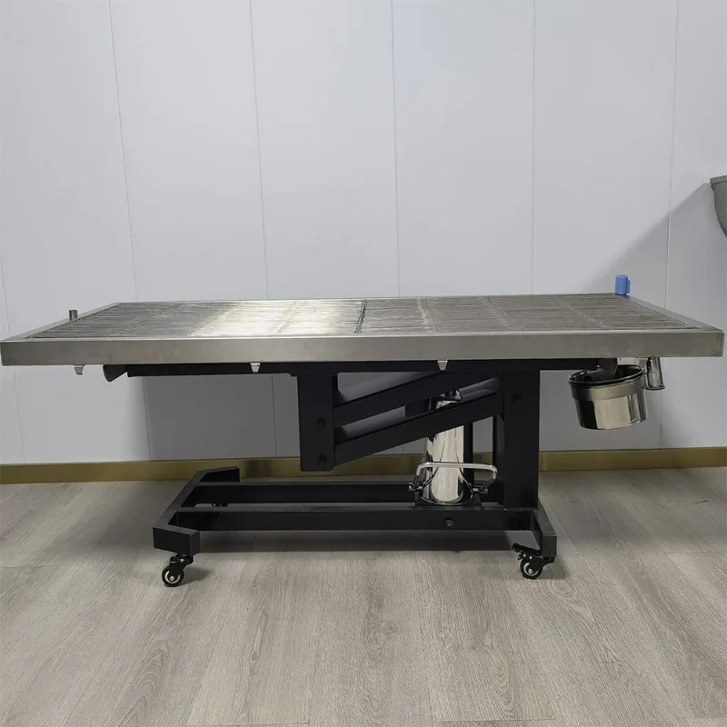 2026 Veterinary Equipment Surgery Table 304 Stainless Steel Multifunctional Pet Operating Table for Animal Care and Supplies
