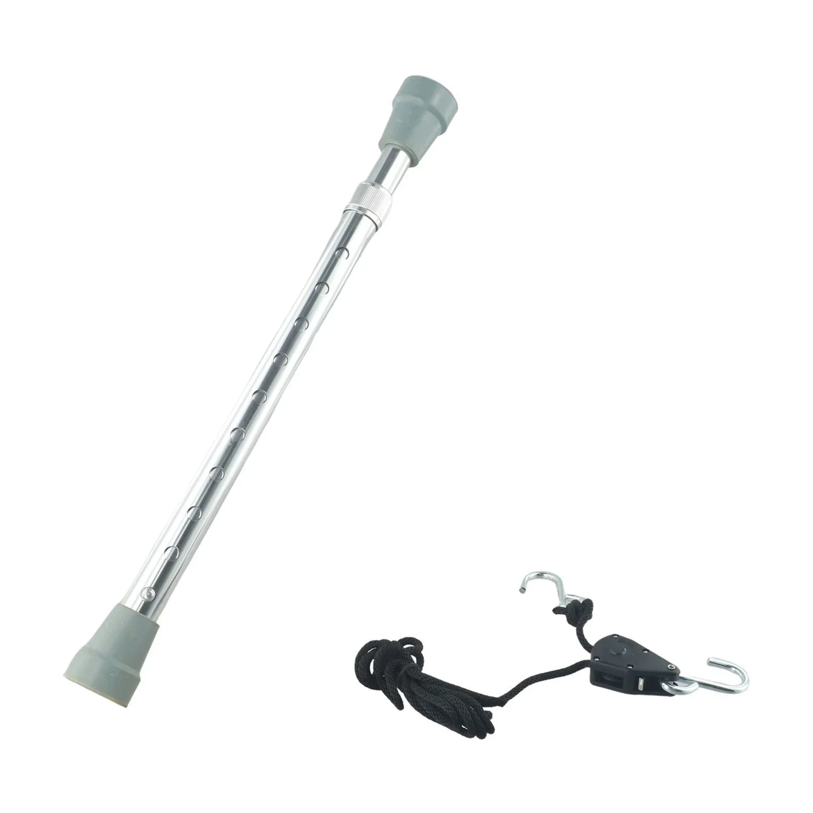 อุปกรณ์เสริมในรถยนต์สนับสนุน Prop Rod 15.9-24.8 นิ้วอลูมิเนียมฝาครอบเครื่องยนต์ชุดซ่อม Hood Prop เครื่องมือเชือกชุด