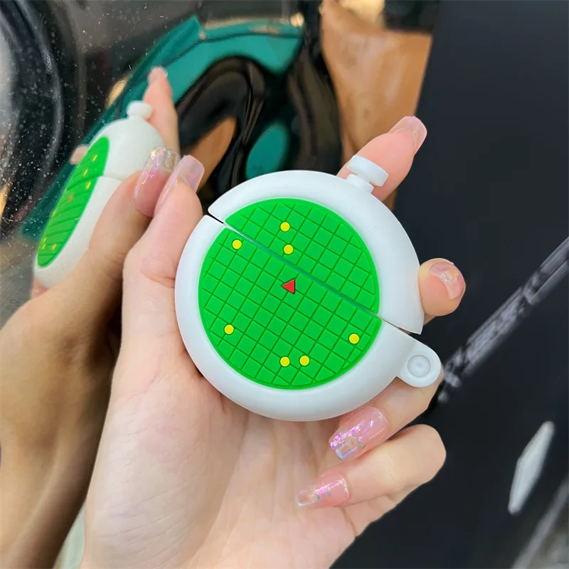 Caso Radar Anime para AirPods, Fones de Ouvido Bluetooth, Caixa de Carregamento, Capa Protetora para Airpod Pro 1, 2, 3