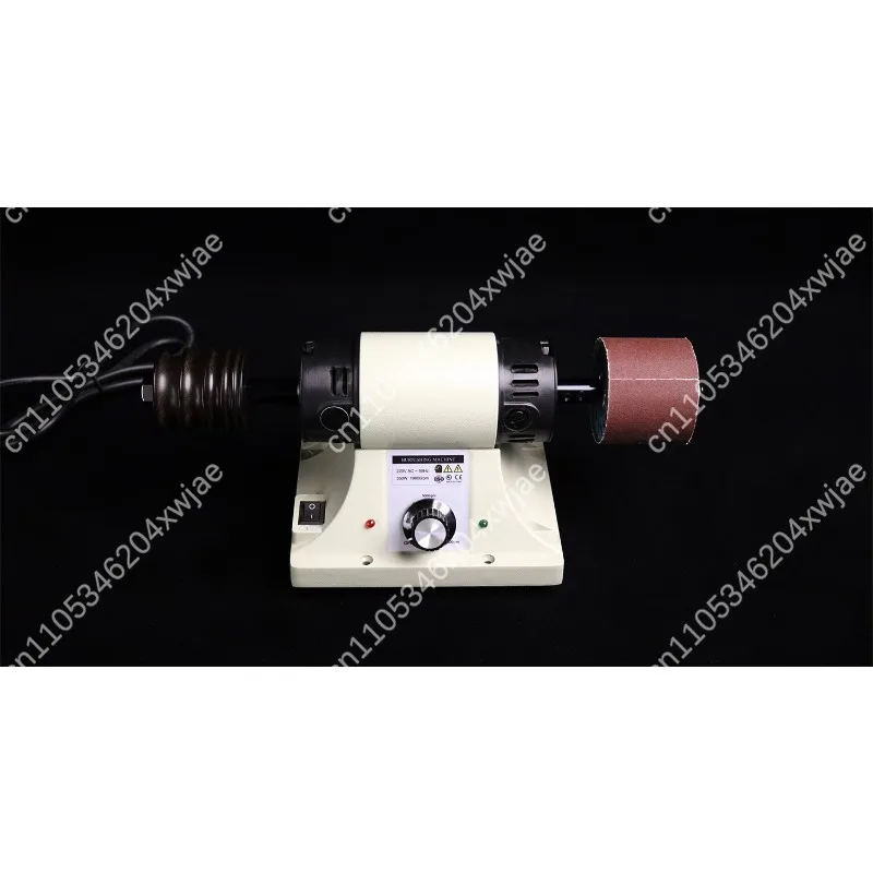 Professional Leather Polishing Machine 220V European Plug Design for Belt Strap Care Industrial Grade