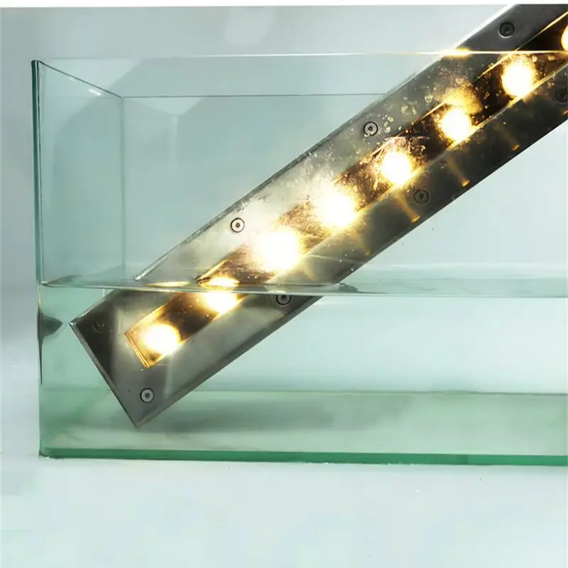 

Recessed Underwater Lighting Colorful RGB Pool Lamp Water Curtain Wall Waterfall Water Feature Light Garden Lights 12W Pond Led