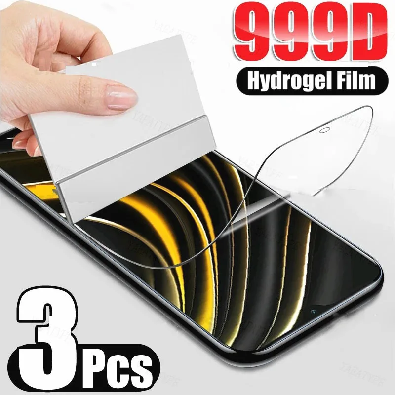 3PCS Hydrogel Film For Oukitel C38 C37 C51 WP35 WP38 WP36 Screen Protector