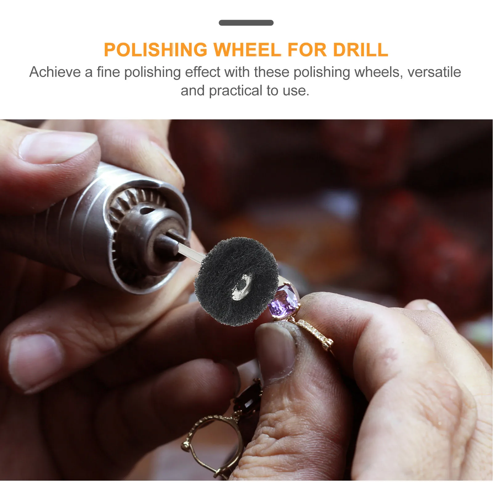 

12pcs Scouring Grinding Head Wheel Buffing Pad for Drill Steel Material Stainless Steel Polishing Kit Rotary