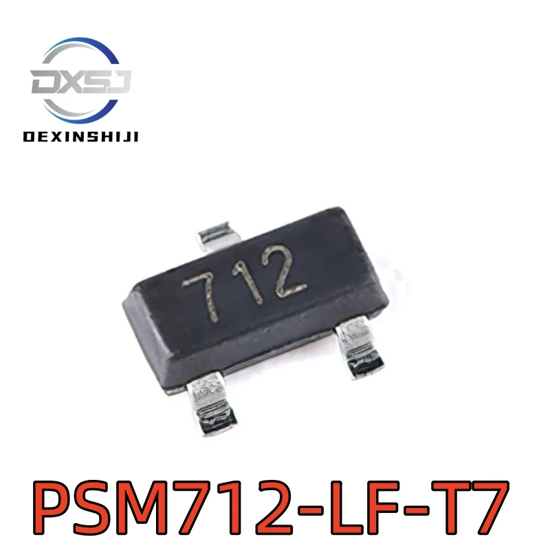 New originalPSM712-LF-T7 SM712.TCT patch SOT23 anti-lightning and anti-static protection diode