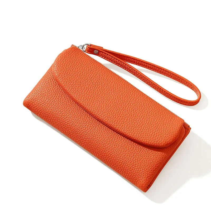 PU Leather Wallet For Women Long Clutch Fashion Luxury Brand Ladies Purses Card Holder Zipper Coin Pocket High Quality Billfold