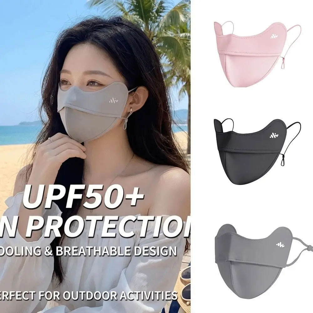 

UPF50+ Sunscreen Face Mask Contour The Face Protect The Corners of The Eyes UV Protection Face Cover Breathable Facial Facekini