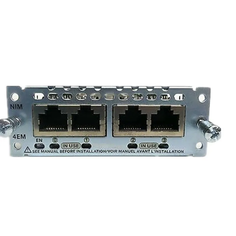 4-port ISDN BRI S/T NIM network Module card NIM-4BRI-S/T=