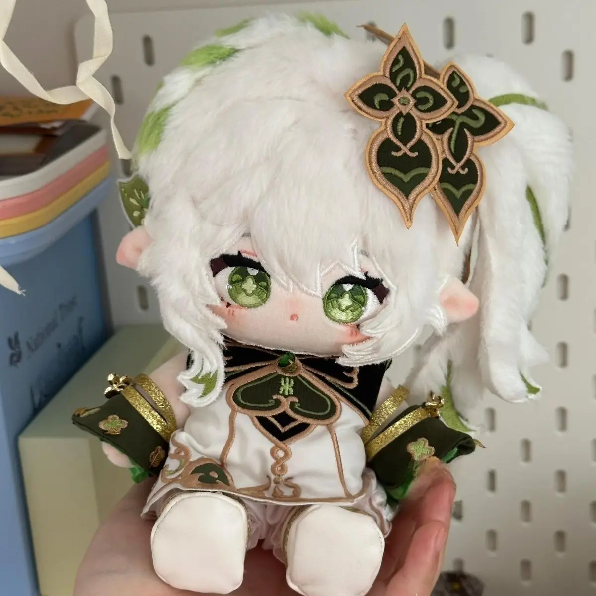 20cm 원신 임팩트 나히다 귀여운 플러시 인형 아이돌 봉제 인형 옷 갈아입힐 수 있는 생일 선물