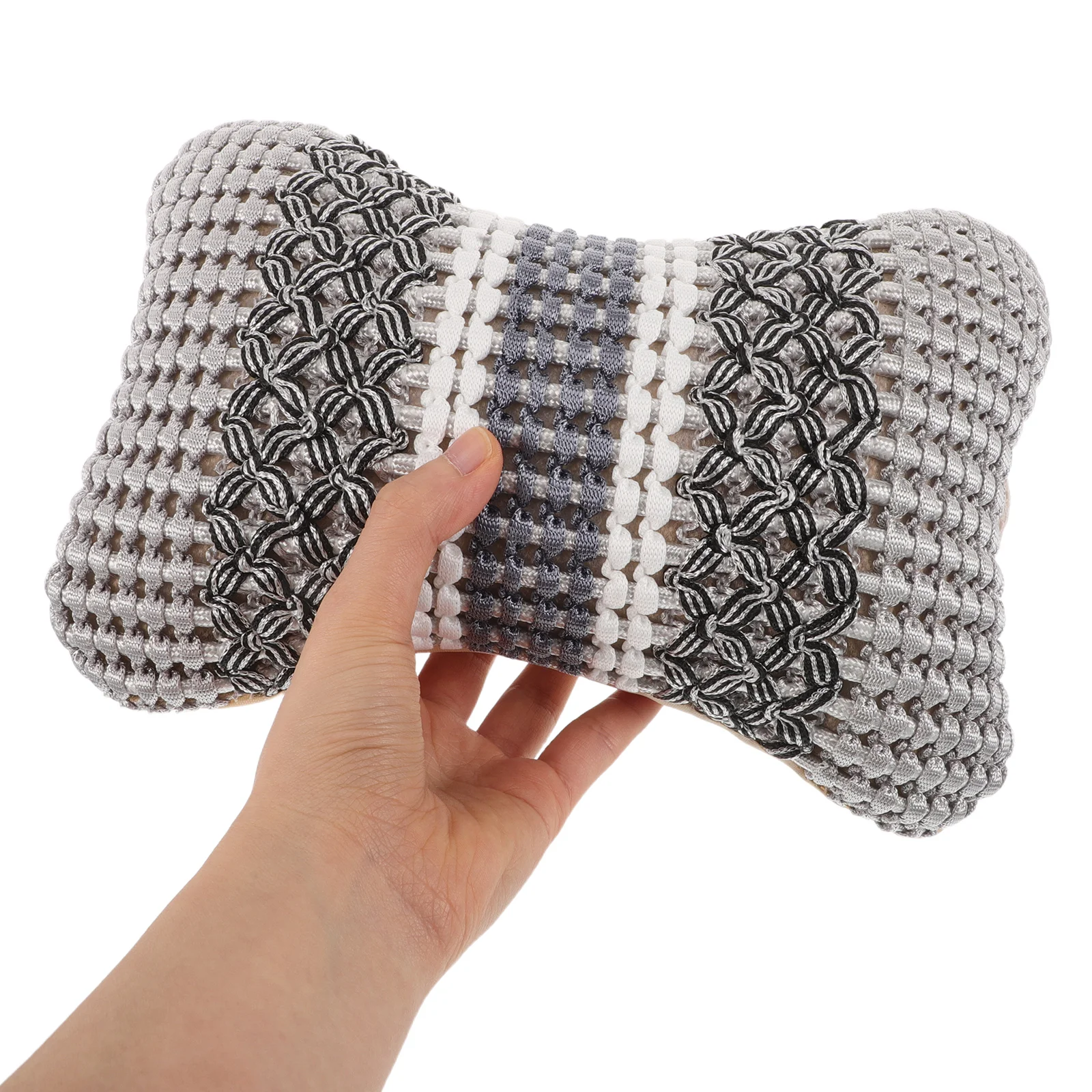 

1 Pair Silk Car Neck Pillow Breathable Comfortable Summer Cushion Headrest Lumbar Support Ergonomic Auto Seat