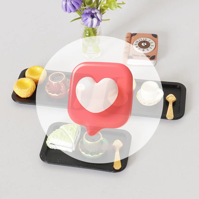 Decoración de escena de té de la tarde, casa de muñecas en miniatura, bandeja de café Dim Sum, juego de cocina, Mini comida para muñeca Blyth, accesorios de juguete, 5 uds.