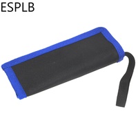 ESPLB Tweezers Tool Bag Portable Canvas Multi-functional Repair Tool Bag for Tweezers/Screwdrivers with 10 Holes NO Accessories